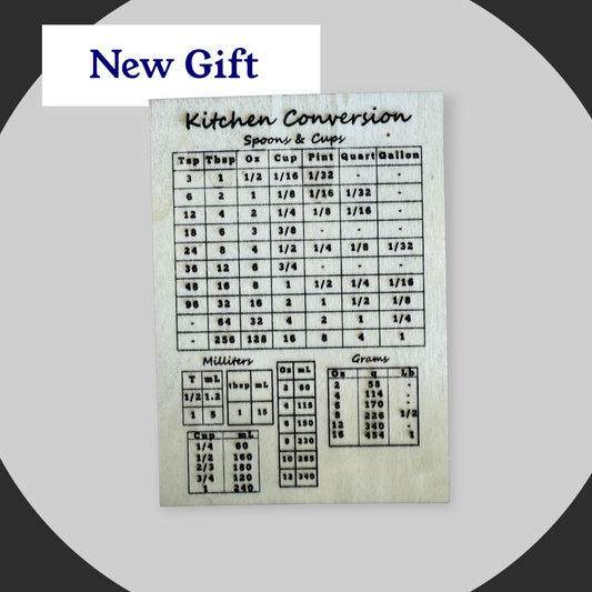 4x6 Kitchen Conversion Magnet